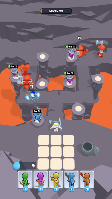 Emulate iPhone app Hyper Defender! using MyAndroid