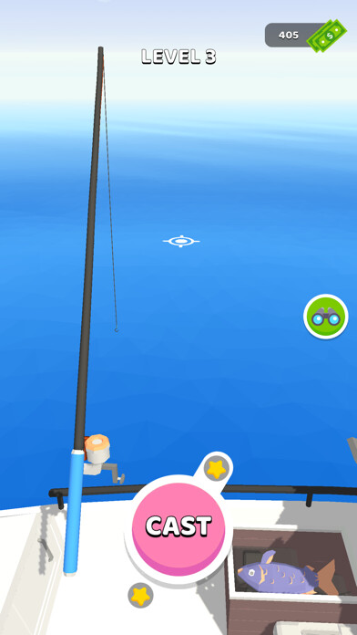 Emulate iPhone app Hyper Fisher 3D using MyAndroid