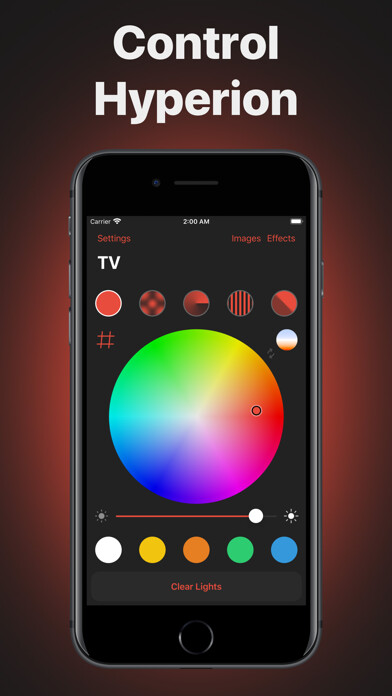 Emulate iPhone app Hyperion Remote using MyAndroid Emulate iPhone app Hyperion Remote using MyAndroid