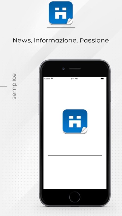 Emulate iPhone app Hyper libreria digitale using MyAndroid