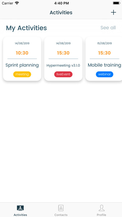 Emulate iPhone app HyperMeeting using MyAndroid Emulate iPhone app HyperMeeting using MyAndroid