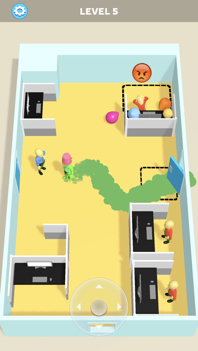 Emulate iPhone app Hyper Office Pranks using MyAndroid