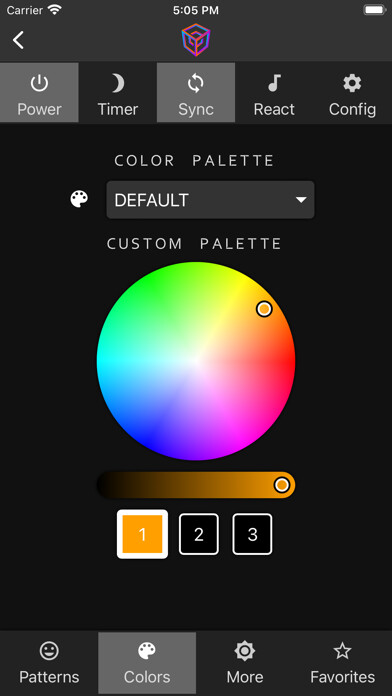 Emulate iPhone app Hyperspace Lighting using MyAndroid