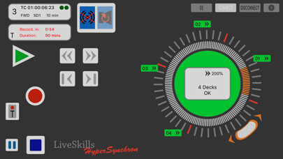 Emulate iPhone app HyperSynchron using MyAndroid