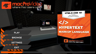 Emulate iPhone app Hypertext Course for HTML5 using MyAndroid