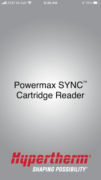 Emulate iPhone app Hypertherm Cartridge Reader using MyAndroid Emulate iPhone app Hypertherm Cartridge Reader using MyAndroid