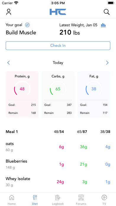 Emulate iPhone app Hypertrophy Coach using MyAndroid Emulate iPhone app Hypertrophy Coach using MyAndroid