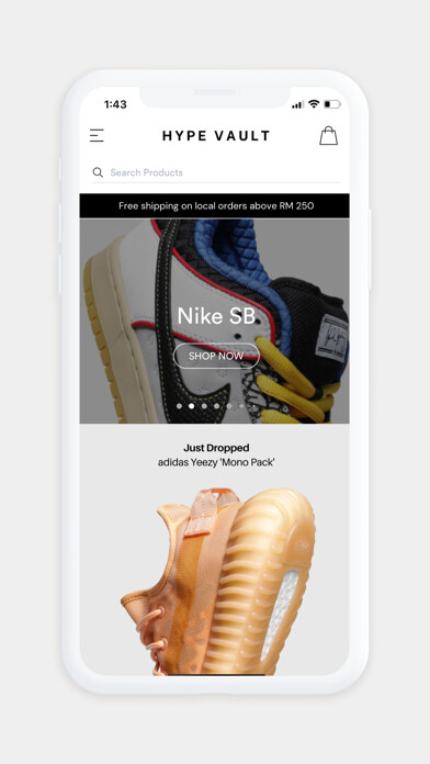 Emulate iPhone app Hype Vault using MyAndroid