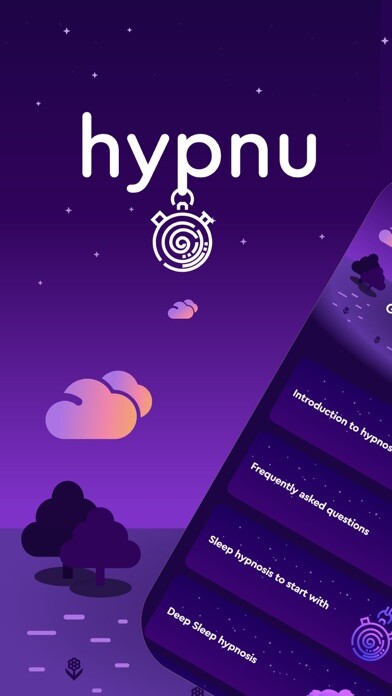 Emulate iPhone app hypnu: Sleep hypnosis using MyAndroid