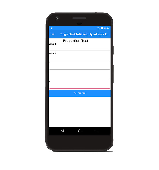 Run android online APK Hypothesis Testing One Sample from MyAndroid or emulate Hypothesis Testing One Sample using MyAndroid
