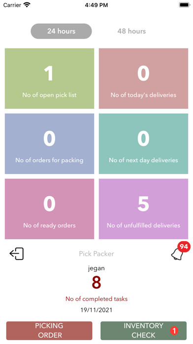Emulate iPhone app Hyray PickerPacker using MyAndroid Emulate iPhone app Hyray PickerPacker using MyAndroid