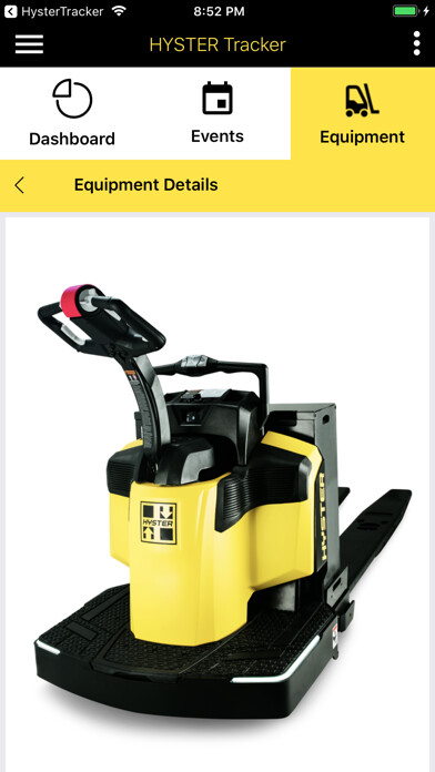 Emulate iPhone app Hyster Tracker using MyAndroid Emulate iPhone app Hyster Tracker using MyAndroid