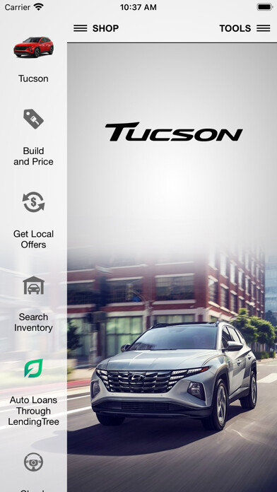 Emulate iPhone app Hyundai Tucson using MyAndroid