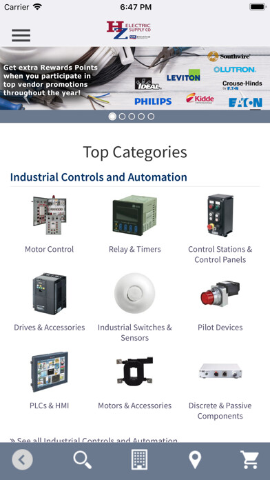 Emulate iPhone app HZ Electric Supply Co using MyAndroid Emulate iPhone app HZ Electric Supply Co using MyAndroid