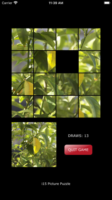 Emulate iPhone app i15 Picture Puzzle using MyAndroid Emulate iPhone app i15 Picture Puzzle using MyAndroid