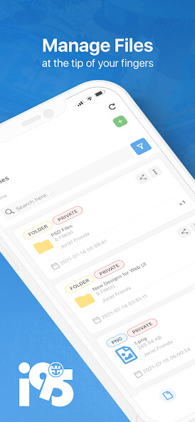 Run android online APK i95 iFile from MyAndroid or emulate i95 iFile using MyAndroid