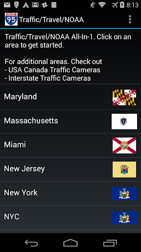 Run android online APK I-95 Traffic Cameras from MyAndroid or emulate I-95 Traffic Cameras using MyAndroid Run android online APK I-95 Traffic Cameras from MyAndroid or emulate I-95 Traffic Cameras using MyAndroid