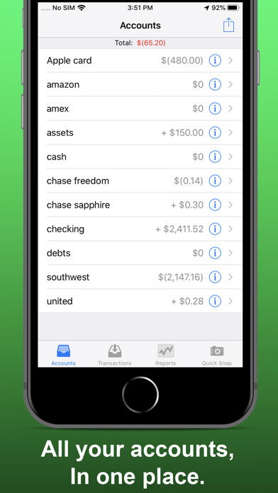 Emulate iPhone app iAccountant using MyAndroid Emulate iPhone app iAccountant using MyAndroid
