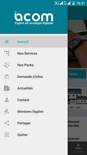 Emulate Iacom - Agence de communication digitale from MyAndroid or run Iacom - Agence de communication digitale using MyAndroid