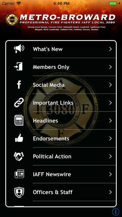 Emulate iPhone app IAFF 3080 using MyAndroid