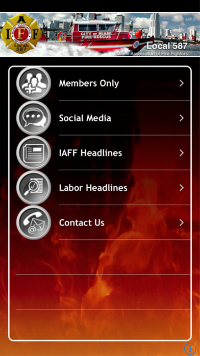 Emulate iPhone app IAFF 587 using MyAndroid Emulate iPhone app IAFF 587 using MyAndroid