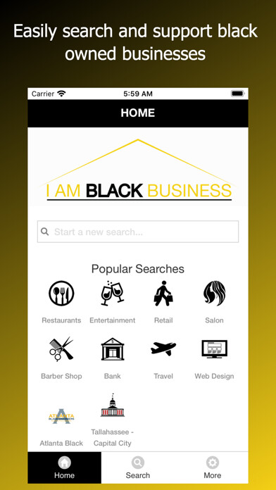 Emulate Android APK I Am Black Business