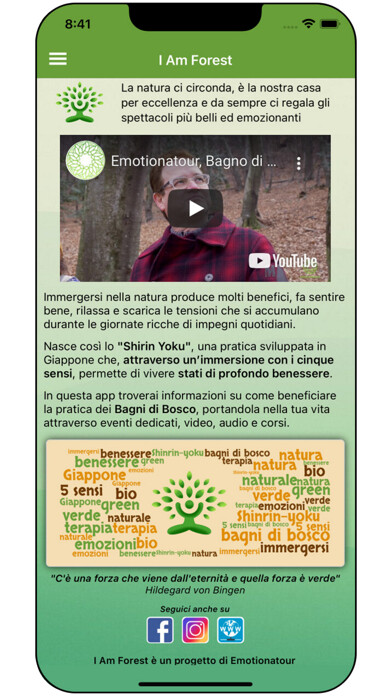 Emulate iPhone app I Am Forest using MyAndroid