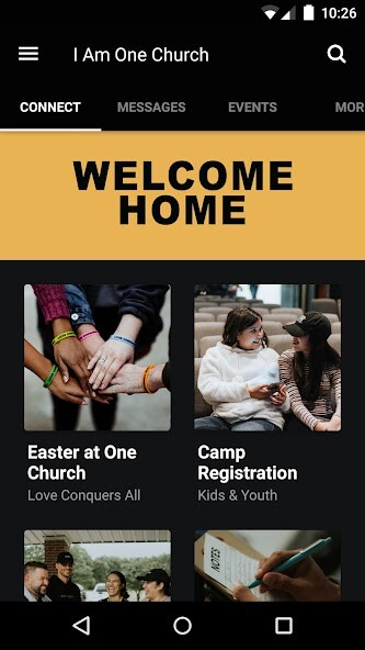 Emulate iPhone app I Am One Church using MyAndroid Emulate iPhone app I Am One Church using MyAndroid