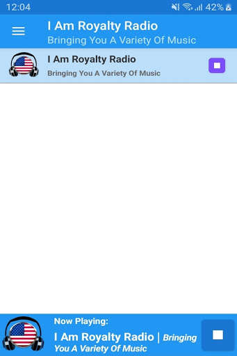 Run android online APK I Am Royalty Radio App USA Free Online from MyAndroid or emulate I Am Royalty Radio App USA Free Online using MyAndroid