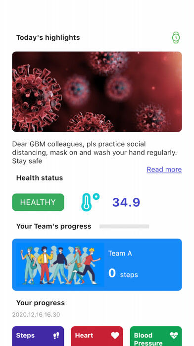 Emulate iPhone app IAMSafe Wellness using MyAndroid