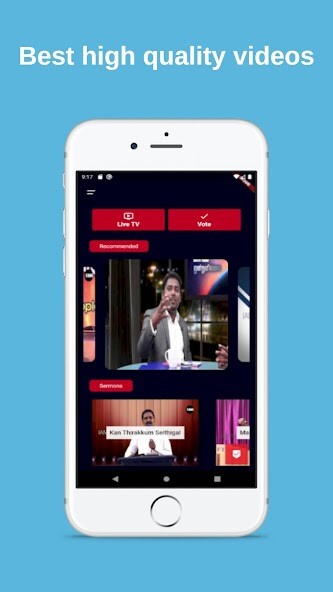 Run android online APK IAM TV from MyAndroid or emulate IAM TV using MyAndroid