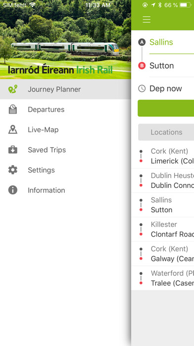 Emulate iPhone app Iarnród Éireann – Irish Rail using MyAndroid Emulate iPhone app Iarnród Éireann – Irish Rail using MyAndroid