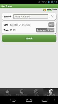 Emulate Android APK Iarnrod Eireann Irish Rail App Emulate Android APK Iarnrod Eireann Irish Rail App