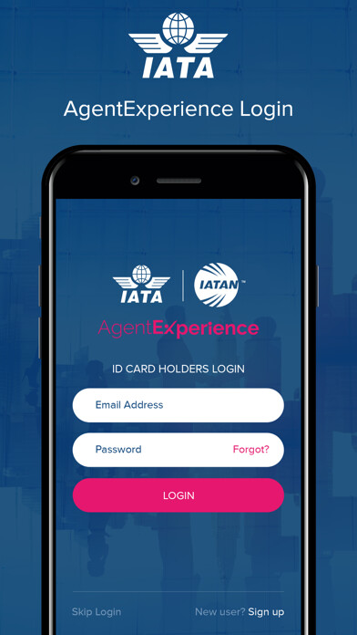 Emulate iPhone app IATA AgentExperience using MyAndroid