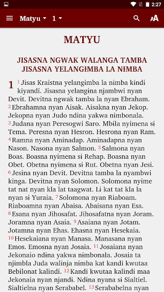 Run android online APK Iatmul - Bible from MyAndroid or emulate Iatmul - Bible using MyAndroid