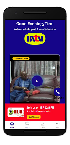 Run android online APK IATV Africa from MyAndroid or emulate IATV Africa using MyAndroid