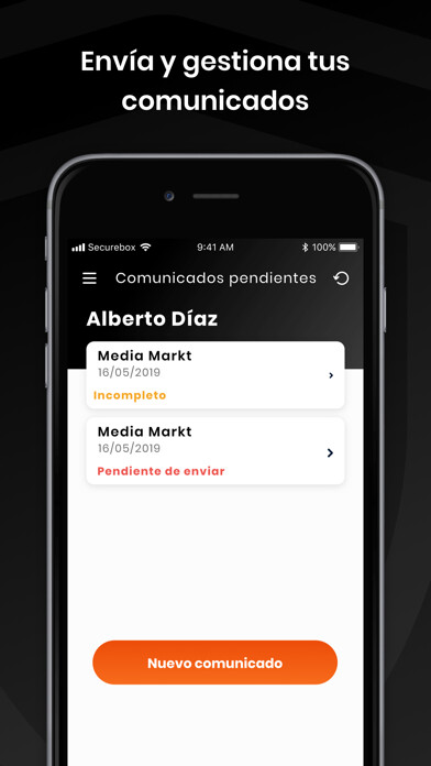 Emulate iPhone app IB2 Seguridad using MyAndroid