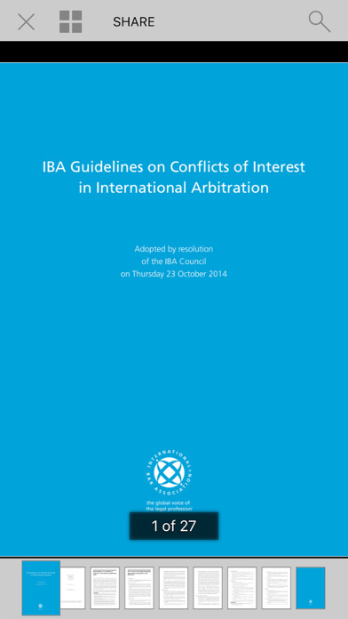Emulate iPhone app IBA Arbitration Handbook using MyAndroid Emulate iPhone app IBA Arbitration Handbook using MyAndroid