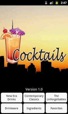 Emulate Android APK IBA Cocktails Emulate Android APK IBA Cocktails