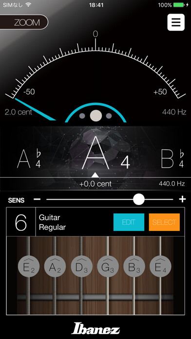 Emulate iPhone app IbanezTuner using MyAndroid Emulate iPhone app IbanezTuner using MyAndroid