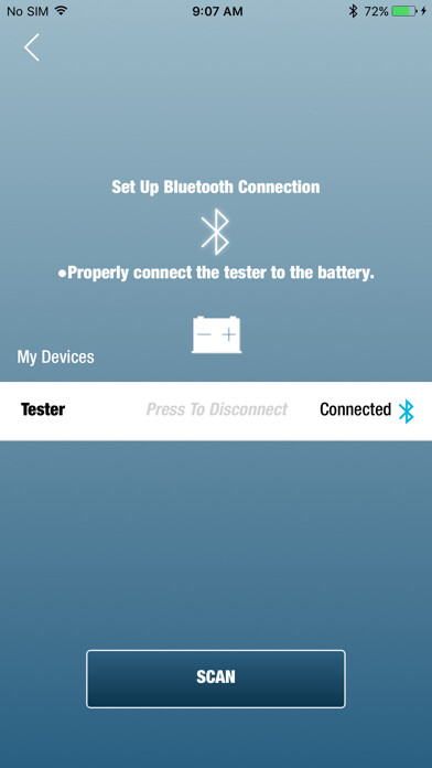 Emulate iPhone app iBat Magneti Marelli using MyAndroid