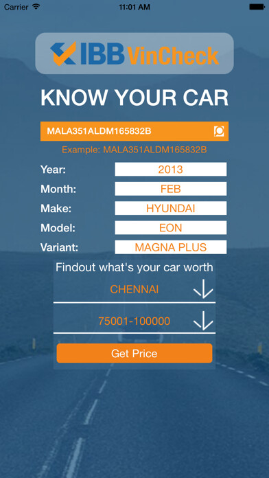 Emulate iPhone app IBBVinCheck using MyAndroid Emulate iPhone app IBBVinCheck using MyAndroid