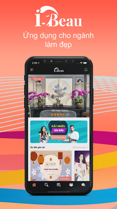 Emulate iPhone app iBeau - Làm đẹp bất cứ đâu using MyAndroid