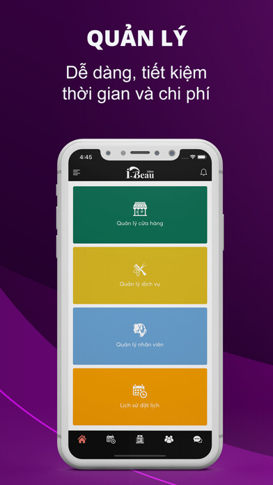 Emulate iPhone app iBeau Salon using MyAndroid