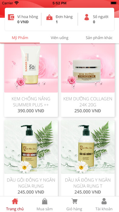 Emulate iPhone app IBeauty - Shopping & Affiliate using MyAndroid