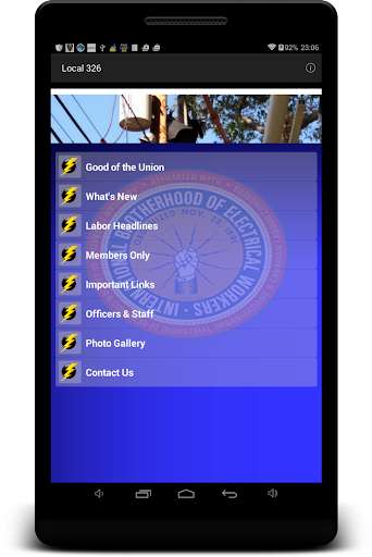 Run android online APK IBEW Local 326 from MyAndroid or emulate IBEW Local 326 using MyAndroid