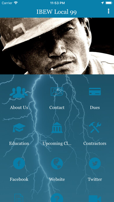 Emulate iPhone app IBEW Local 99 using MyAndroid