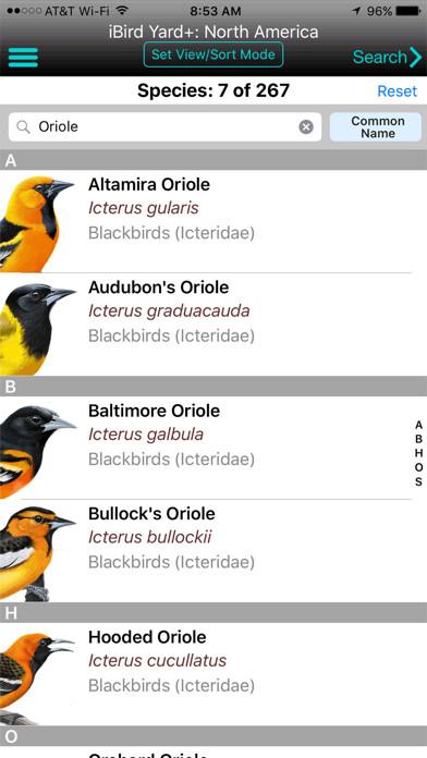 Emulate iPhone app iBird Yard+ Guide to Birds using MyAndroid Emulate iPhone app iBird Yard+ Guide to Birds using MyAndroid