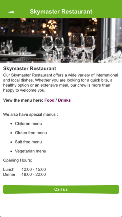 Emulate iPhone app Ibis Styles Amsterdam Airport using MyAndroid