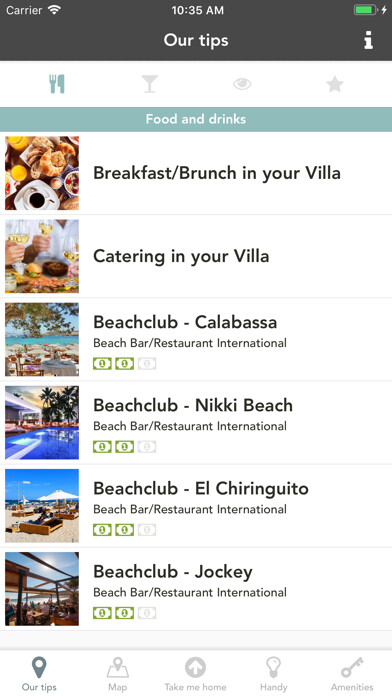 Emulate iPhone app Ibiza Holiday using MyAndroid Emulate iPhone app Ibiza Holiday using MyAndroid